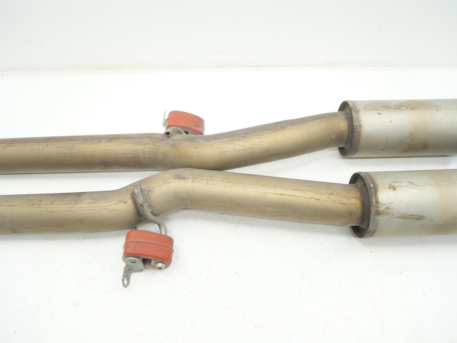2005 Bentley Continental GT Exhaust Mid X Pipe Middle Downpipe Left/Right 2 OEM