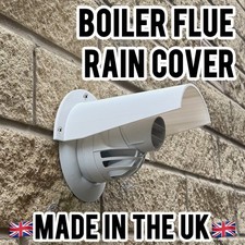 Boiler Flue Rain Cover for Vaillant, Baxi, Ideal, Glowworm, Worcester, Veissman