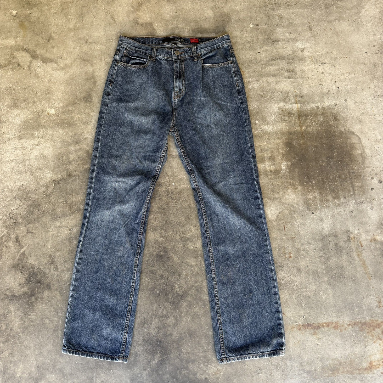 Men&rsquo;s 32 Blue Relaxed Denim Casual Pants