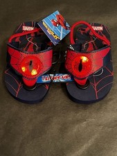 Marvel Spider-Man Toddler Boys Beach Flip Flops Size 5/6
