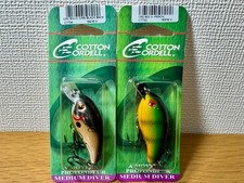 Cotton Cordel Big O C77 Lure Set of 2 Fishing Baits, Popular Model