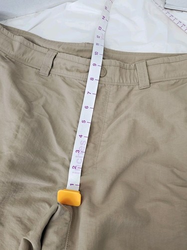 Short cargo homme The North Face nylon kaki beige 38x9 randonnée gorp - Photo 9/15