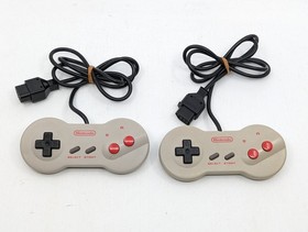 Nintendo New Famicom HVC-101 Console Tested + 2 Controller AC Adapter JP