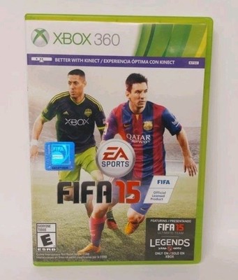 FIFA 15 Microsoft XBOX 360  TESTED Works.