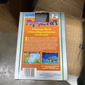 Athena NES hangtab TRUE first print no ikari burst 5 screw complete cib rare