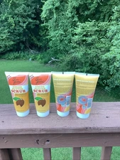 Queen Helene Tube Cocoa Butter Facial Scrub 6oz ( 4 PACK)! Dry Skin Formula