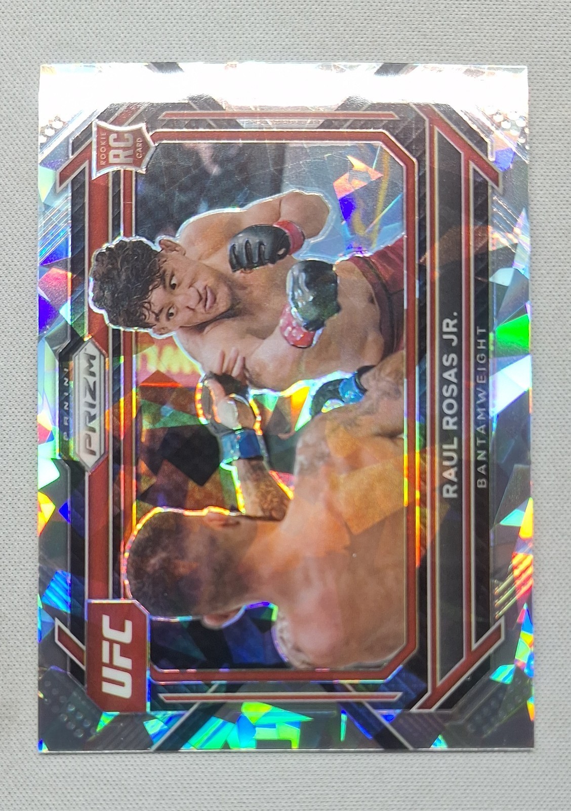 2023 Panini Prizm UFC - Raul Rosas #8 Ice Prizm (RC)