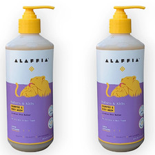 Alaffia Babies And Kids Shampoo And Body Wash Lemon Lavender 16 Oz PACK OF 2