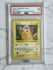 Pokémon TCG PSA 7 Pikachu Red Cheeks Base Set Shadowless Card 58/102 Vintage NM