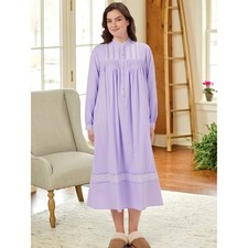 Eileen West Royal Splendor Brushed Cotton Nightgown