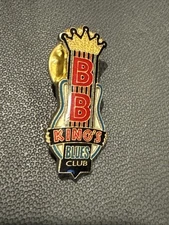 B.B. King's Blues Club Tourist Travel Souvenir Pin - Memphis, Tennessee 1 1/4”