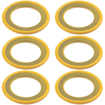 #ad 6PCS Gearcase Drain Plug Seal Gaskets Lower Unit Oil Pump Washers Mercury $9.63