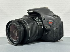 Canon EOS Rebel T3i 18.0 MP DSLR Camera w/ 18-55mm Lens No Battery Read Desc.