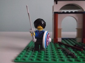 LEGO 7418 Orient Expedition Adventurers Scorpion Palace Incomplete Set