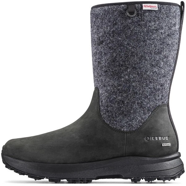 ICEBUG Grove ReWool BUGrip Snow Boots with Carbide Studded Soles