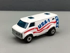 Vintage Matchbox Superfast #68 White Chevy Van USA-1