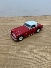 Corgi Classics D733 1/43 Scale Austin Healey 3000 - Red/White Top