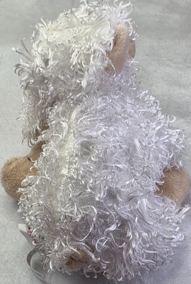 GANZ White LAMB Stuffed Animal Plush Toy No Code Sheep Easter HM201 Webkinz - Image 3 of 4