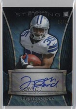 2013 Bowman Sterling Auto Blue Refractor 14/99 Joseph Randle #BSA-JR Auto 0f8