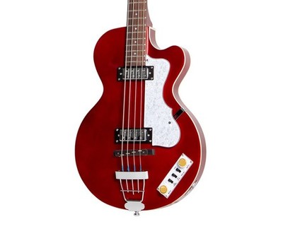 Hofner Club Pro Edition Bass Guitar - Metallic Red - Open Box