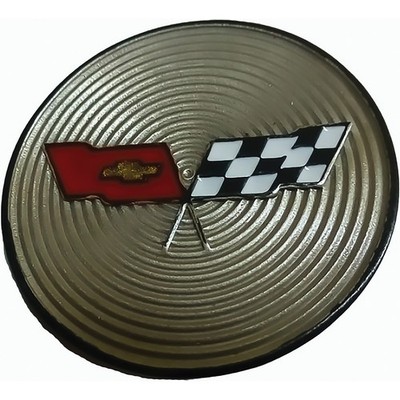 1982 Chevrolet Corvette; Wheel Center Cap Emblem; Collector Edition