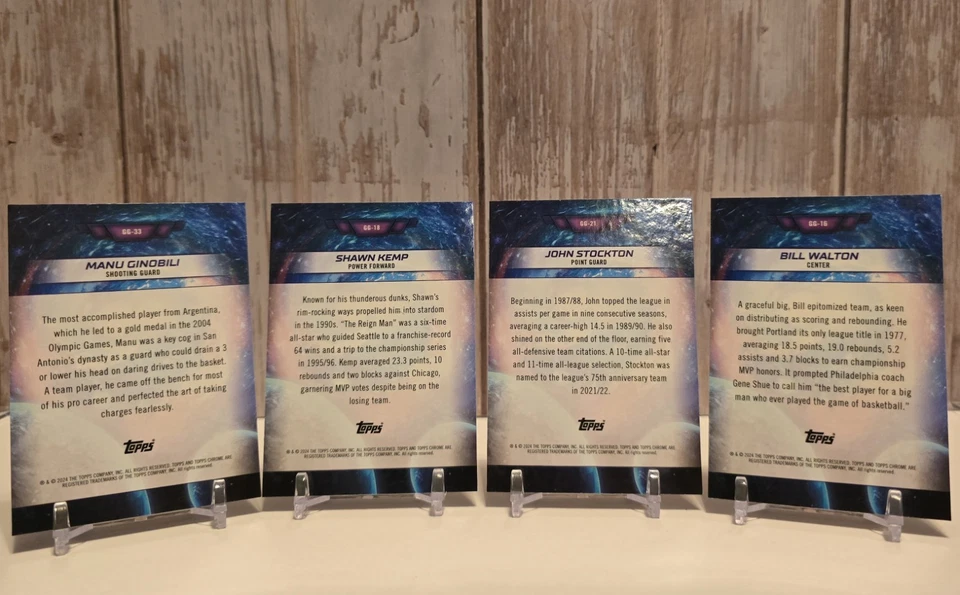 '23-'24 Topps Cosmic Crome-Lot of 33 Parralels/Inserts+Base-See Description/Pics - Image 4 of 4