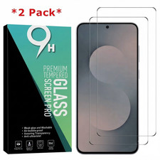 2-PACK For Samsung Galaxy S26 FE High Quality Tempered Glass Screen Protector
