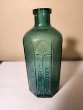 Antique Rumford Chemical Works Teal Bottle