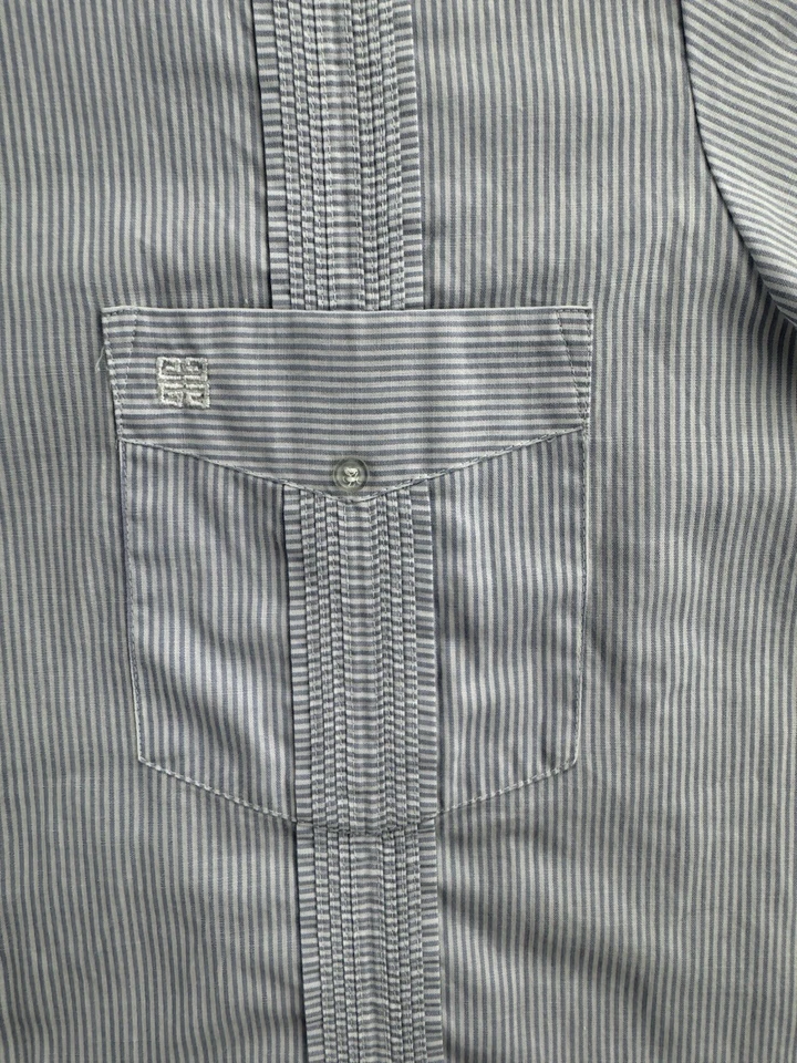 Givenchy Mens Guyaberas Shirt Size XL Short Sleeve Tropics Miami Vintage Top - Image 4 of 4