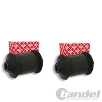 2X Febi Querlenkerlager Buchsen Hinten Unten Vorne Passend FüR VW Caddy Transpor