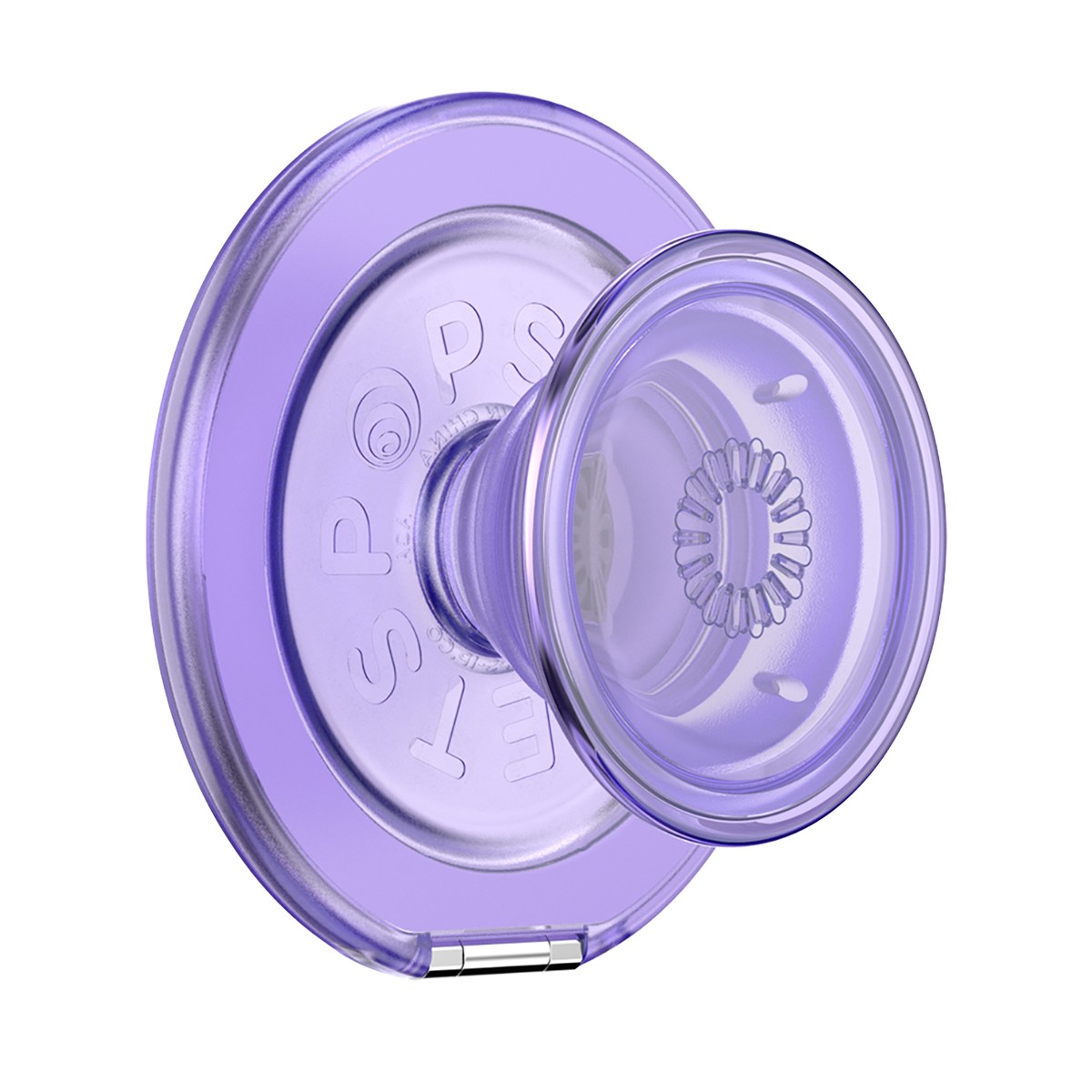 PopGrip Kick-Out Premium support adhésif violet de haute qualité avec finition métallisée