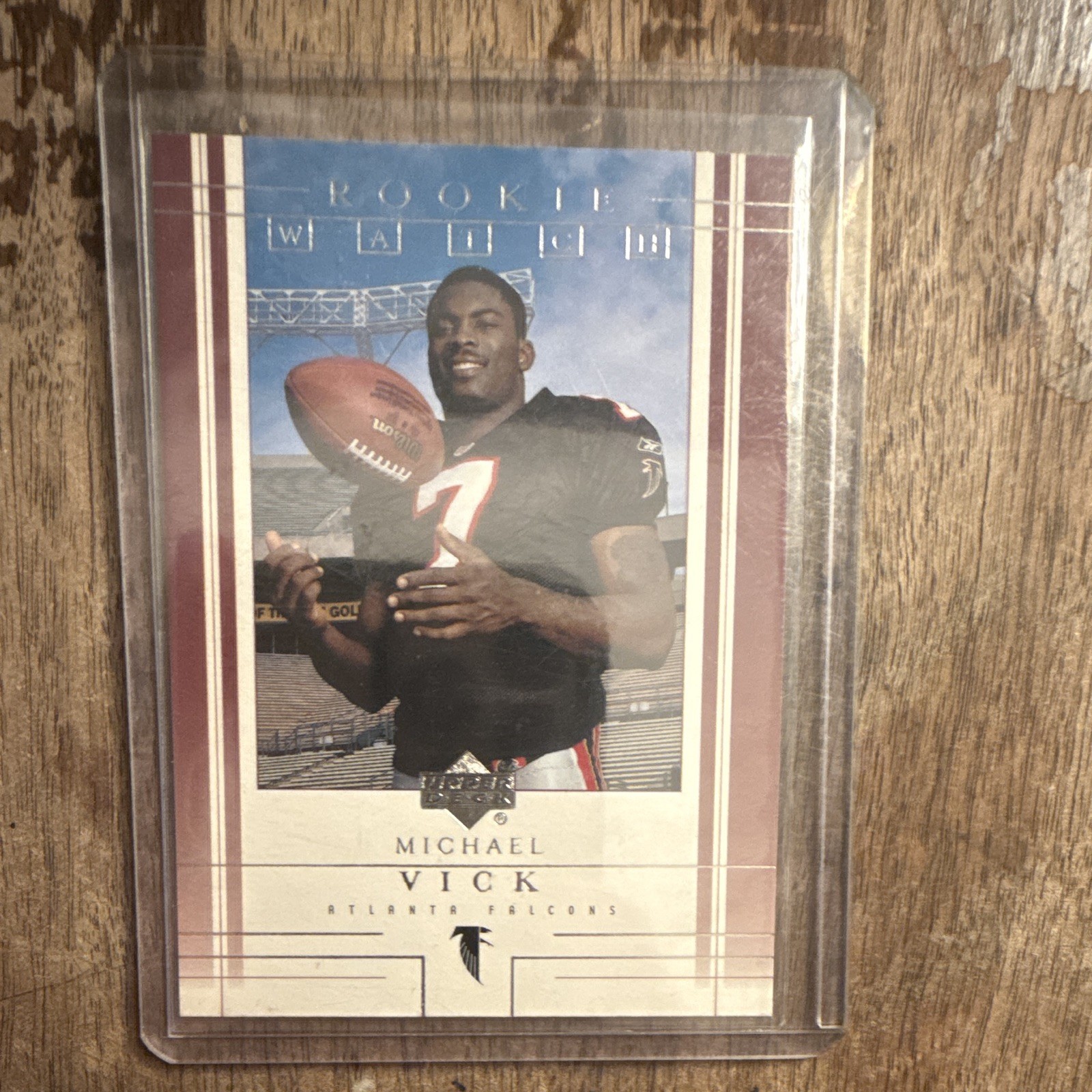 Upper Deck 2001 Rookie Watch Michael Vick Atlanta Falcons #239 Rookie Card