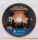 Minecraft Dungeons: Hero Edition (Sony PlayStation 4, 2020) PS4 Disc only Tested