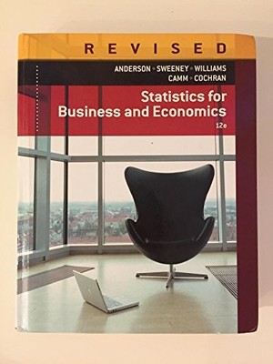 Statistics for Business  Econ - VERY GOOD