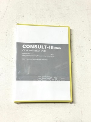 ORIGINAL  Consult III Clip for Nissan DVD Diagnose