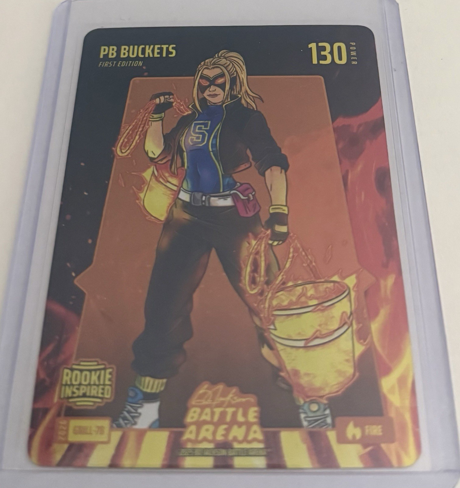 Bo Jackson Battle Arena PB Buckets Grillin Fire Power 130 GRILL-78 Rookie