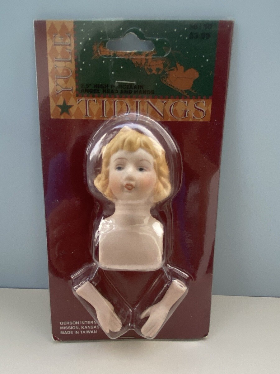 Vintage Porcelain Doll Head And Hands-Original Packaging UK