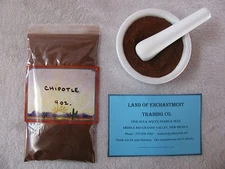  NEW MEXICO SMOKED CHIPOTLE CHILE POWDER  4 oz.  Fresh!!  USA Seller  Free Ship