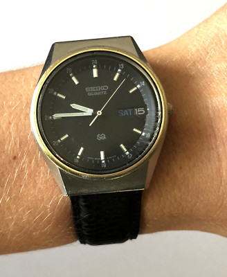 【新品電池】レア SEIKO vintage メンズ　ビンテージ　クオーツ Yahoo!オークション -「電池 seiko」の落札相場・落札価格