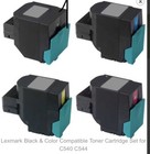 Lexmark C540H1KG C540H1CG C540H1MG C540H1YG 2,5K/2K C540 C544 PEŁNY ZESTAW KOLORÓW