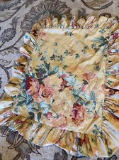 Vintage Ralph Lauren Elsa Grasslands Standard Ruffled Pillow Sham Excellent Cond