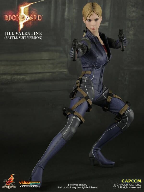 NEW Hot Toys 1/6 VGM13 Resident Evil 5 Jill Valentine Battle Suit