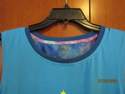 New Disney Parks WDW Princess Marathon Large Poly Elastane Chest 42 Length 27 - Picture 3 of 7