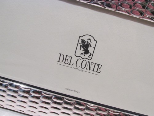 Cornice vintage argento sterling italiano Del Conte deadstock - Foto 2 di 8