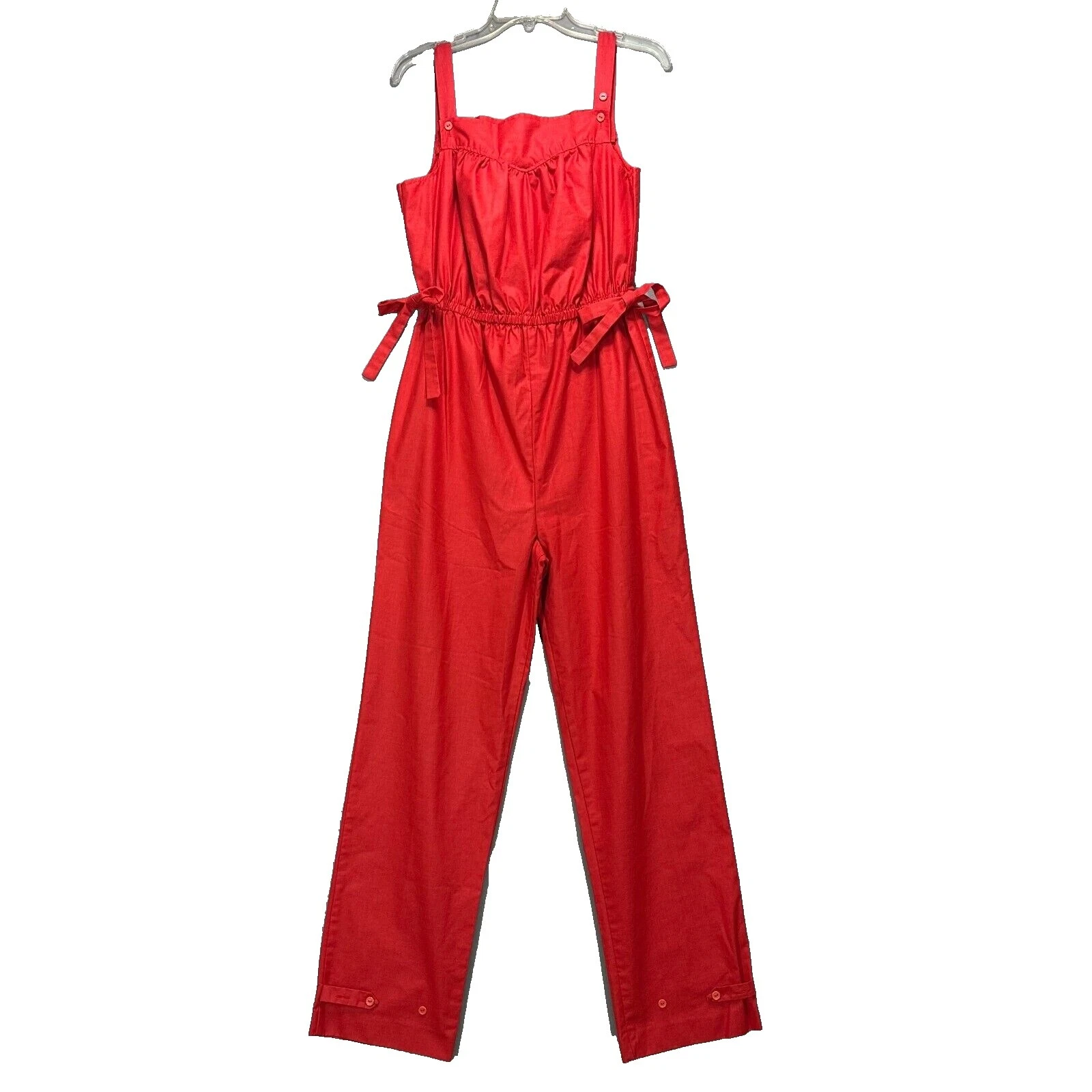 Mezcla de algodón 1970s Vintage Monos y monos cortos para mujeres