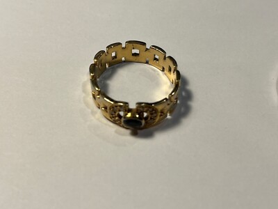 Bague Avec Pierre - Taille 58 - Occasion - Pierre Naturelle - Modèle Générique