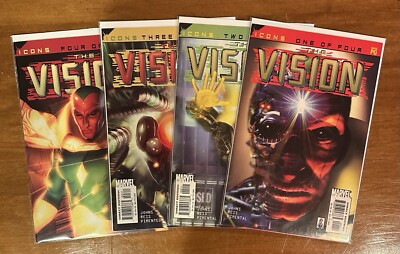 Marvel Comics: The Vision Vol. 2 (2002) #1-4 Complete Set
