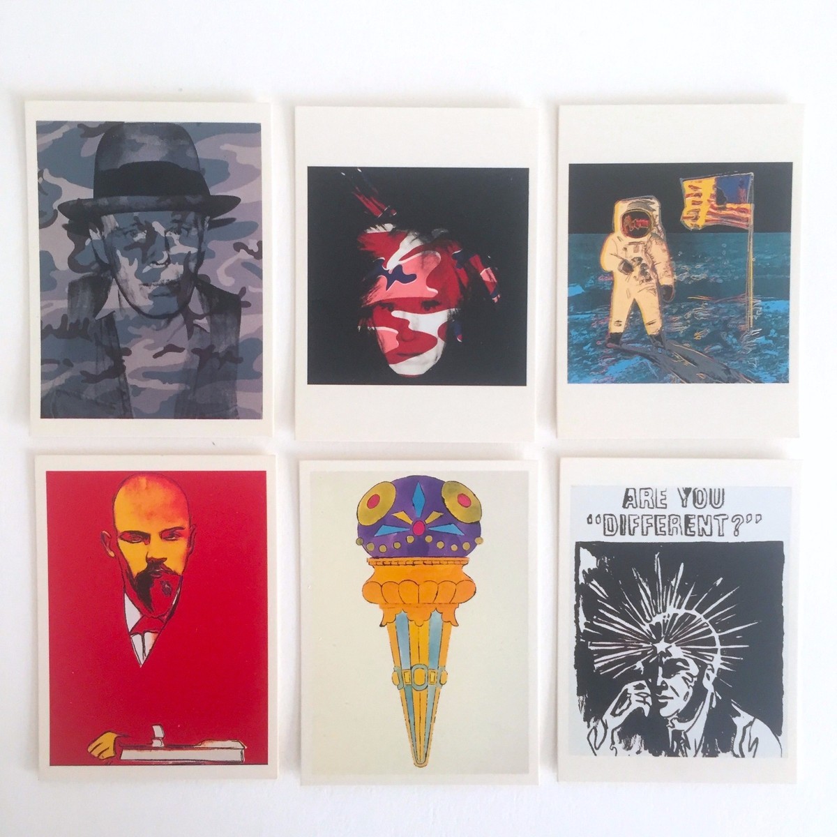 ANDY WARHOL RARE VINTAGE POP ART TRADING CARDS LICENSED COMPLETE