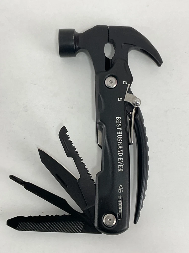 Multi-Tool Mini Hammer Outdoor Camping Gear Survival Tool Gift for Men A1