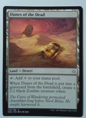 Dunes of the Dead *Uncommon* Magic MtG x1 Hour of Devastation